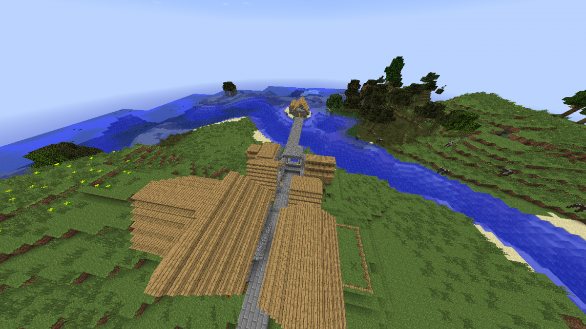 Le village.